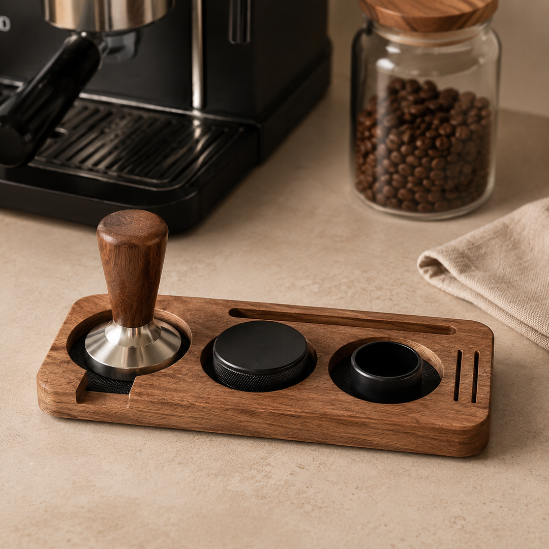 WOODEN TAMPING STAND