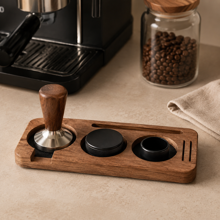 WOODEN TAMPING STAND