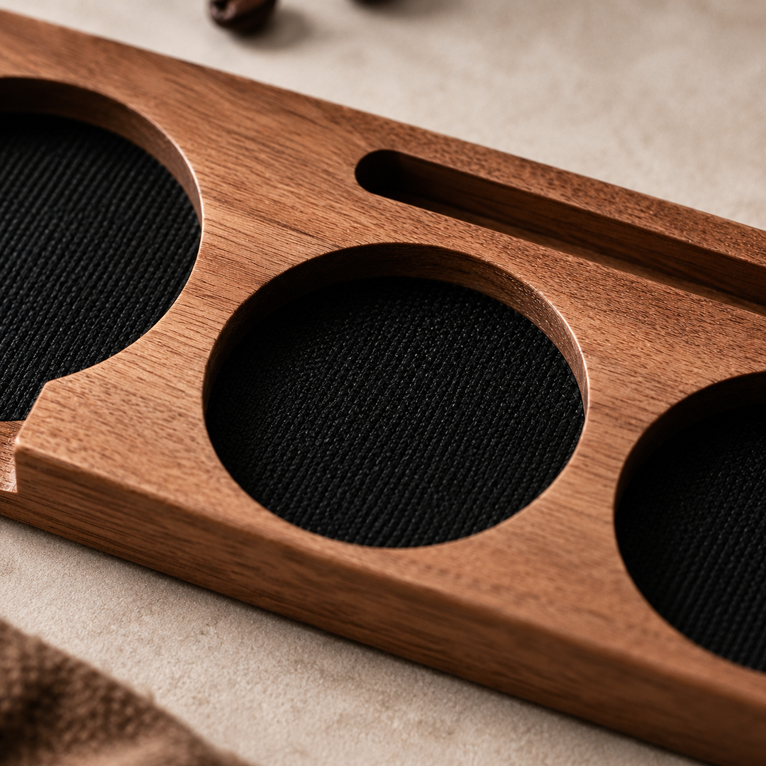 WOODEN TAMPING STAND