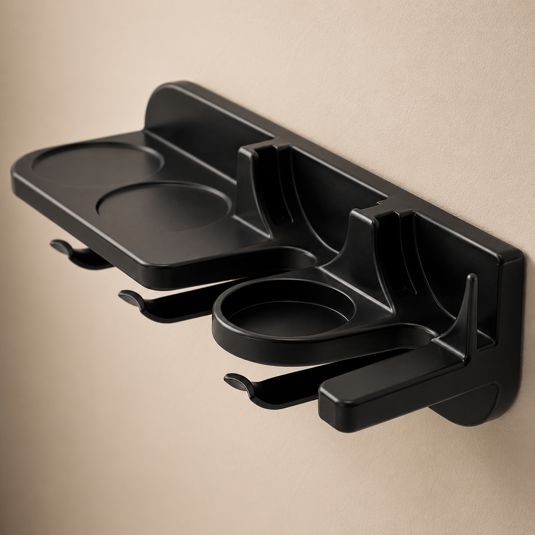 WALL MOUNT COFFEE RACK