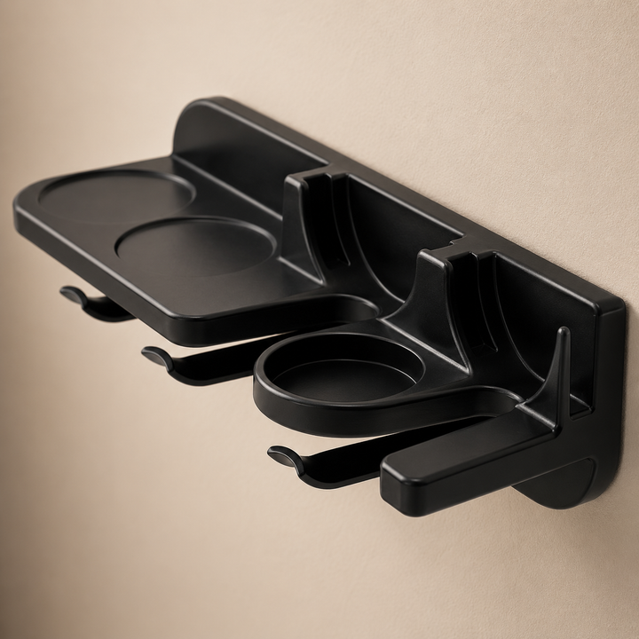 WALL MOUNT COFFEE RACK