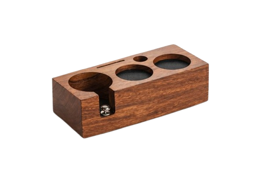 STATION DE TASSAGE ESPRESSO EN BOIS