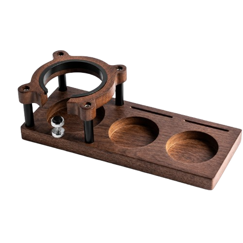 WOOD TAMPING STATION