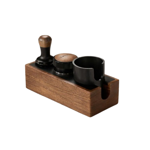 PREMIUM ESPRESSO TAMPING STATION WITH STORAGE DRAWER